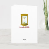 Broer wordt steeds bijzonder Verjaardag Kaart (Achterkant)