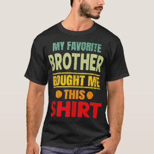 Broer Zuster Familie Mijn favoriete broer kocht T-shirt