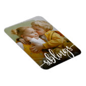 Broer zuster Foto Magneet (Rechterzijde)