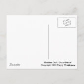 Broer : Zuster Moon Briefkaart (Achterkant)