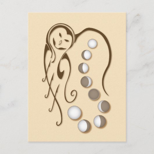 Broer : Zuster Moon Briefkaart (Voorkant)