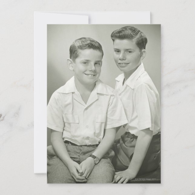 Broers in Studio (Voorkant)