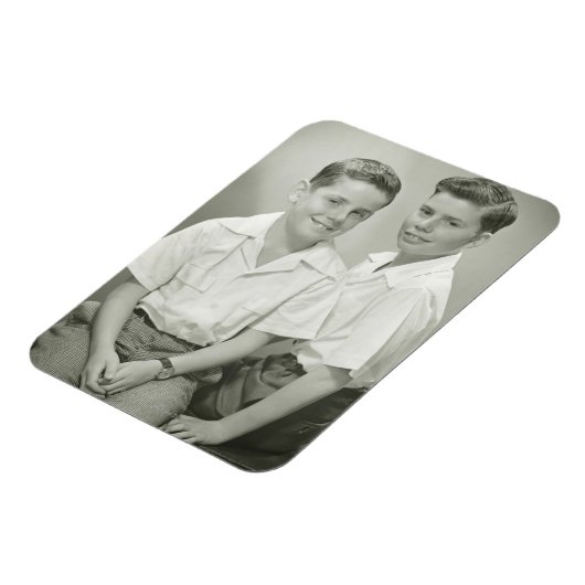 Broers in Studio Magneet (Linkerzijde)