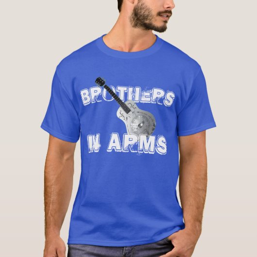 Broers in wapens t-shirt (Voorkant)