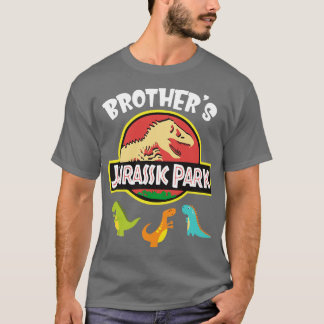 Broers Jurassk Deel Gelukkige Vader Ouder Juli 4 T-shirt