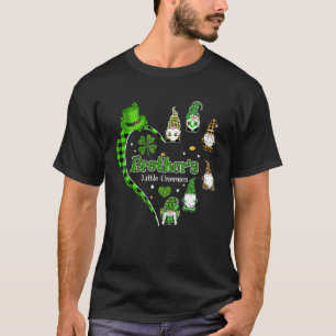 Broer's kleine kabouters schattige kabouters hart  t-shirt