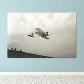 Broers van de Glider Test Vliegtuig Canvas Afdruk (Insitu (Houten vloer))