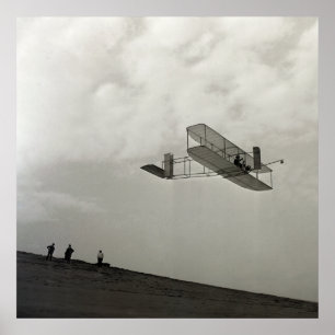 Broers van de Glider Test Vliegtuig Poster
