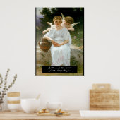 Broers van de liefde van Bouguereau Poster (Keuken)
