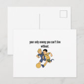 Broers van National Siblings Day Briefkaart (Voorkant / Achterkant)