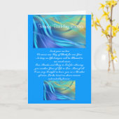 Broertje verjaardag kaart (Gele Bloem)