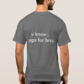 broga t-shirt (Achterkant)
