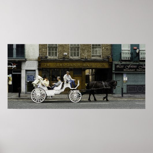 Brogans Bar Color Mosaic Poster (Voorkant)