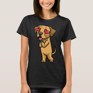Broholmer Dog Deense Mastiff Verliefd op Kawaii Em T-shirt