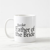 Broke vader van de Bride Koffiemok (Links)