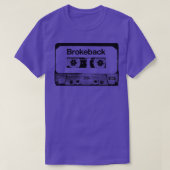 Brokeback-Cassettebandje T-shirt (Design voorkant)