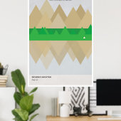 Brokeback Mountain affiche film (Bureau à domicile)