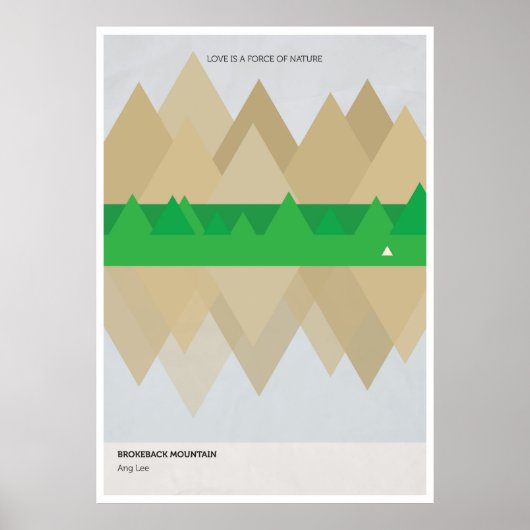 Brokeback Mountain film poster (Voorkant)