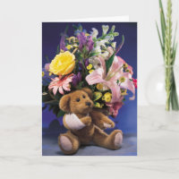 Broken Arm Teddy Bear Kaart