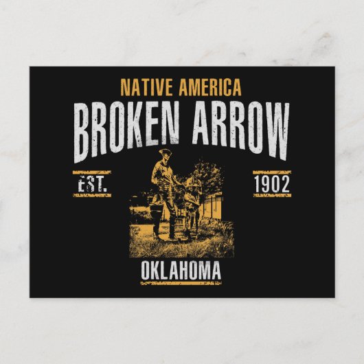 Broken Arrow Briefkaart (Voorkant)