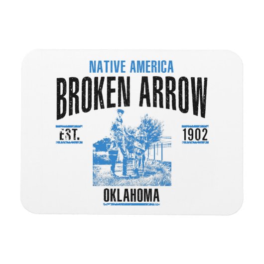 Broken Arrow Magneet (Horizontaal)