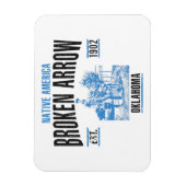 Broken Arrow Magneet (Verticaal)