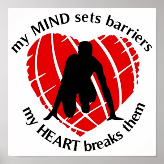 BROKEN BARRIERS SPRINTER POSTER (Voorkant)
