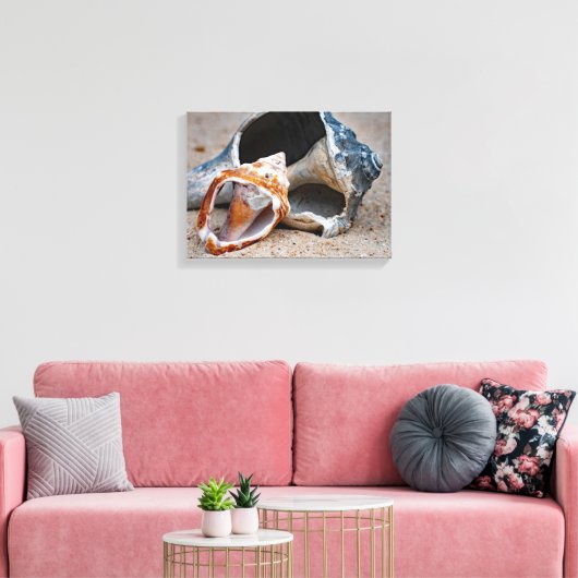 Broken Beach Beauties #2 Canvas Afdruk (Insitu (Woonkamer))