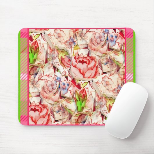 Broken Bord Mousepad Muismat (Met muis)
