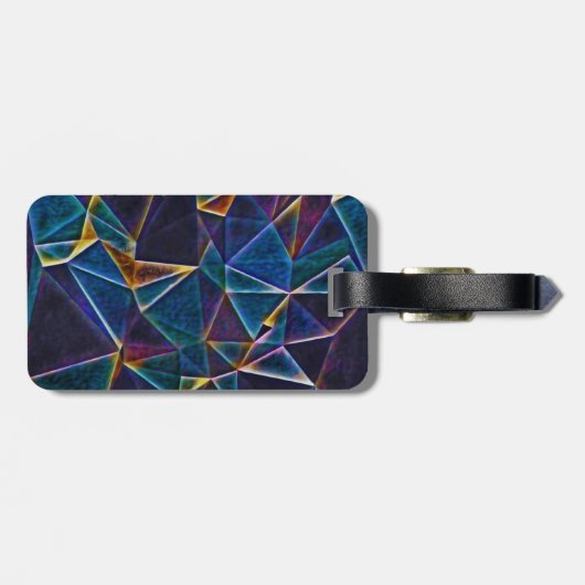 Broken Bubbles Bagagelabel (Achterkant horizontaal)