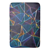 Broken Bubbles Bath Mat (Voorkant Verticaal)