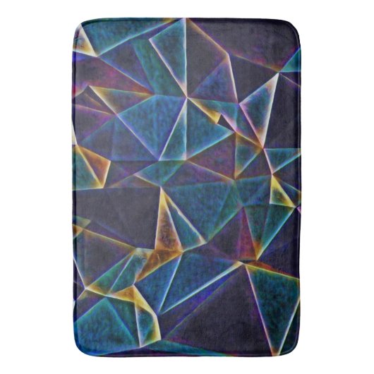 Broken Bubbles Bath Mat (Voorkant Verticaal)