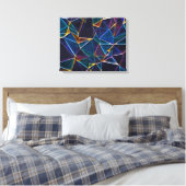 Broken Bubbles Canvas Afdruk (Insitu (Slaapkamer))