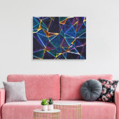 Broken Bubbles Canvas Afdruk (Insitu (Woonkamer))