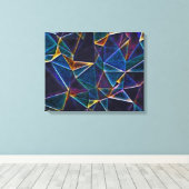 Broken Bubbles Canvas Afdruk (Insitu (Houten vloer))