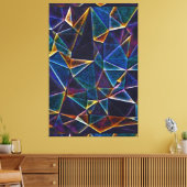 Broken Bubbles Canvas Afdruk (Insitu (Woonkamer))