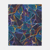 Broken Bubbles Fleece Deken (Voorkant)