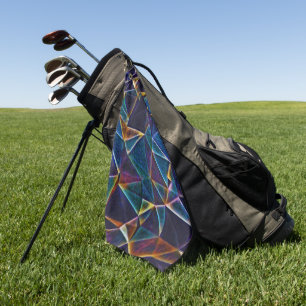 Broken Bubbles Golfhanddoek
