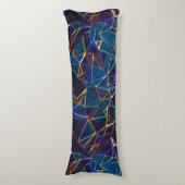 Broken Bubbles Lichaamskussen (Voorkant Verticaal)