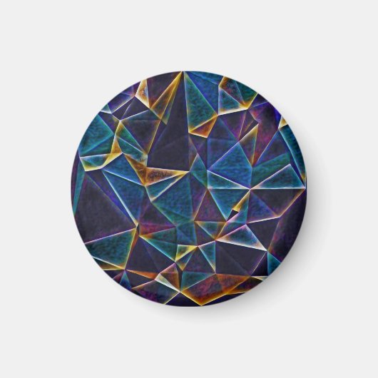 Broken Bubbles Magnet Magneet (Voorkant)