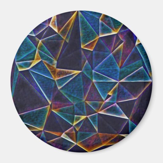 Broken Bubbles Magnet Magneet (Voorkant)