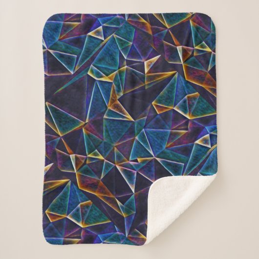 Broken Bubbles Sherpa Blanket Sherpa Deken (Voorkant)