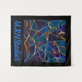 Broken Bubbles Tapestry Wandkleed (Voorkant (horizontaal))