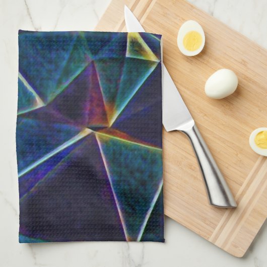 Broken Bubbles Theedoek (Quarter Fold)