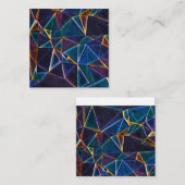 Broken Bubbles Vierkante Visitekaartje (Voorkant / Achterkant)