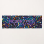 Broken Bubbles Yoga Mat (Achterkant (horizontaal))