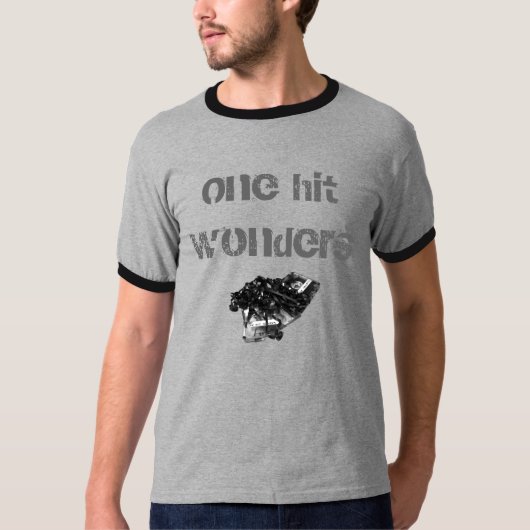 Broken Casette Tape, One Hit Wonders T-shirt (Voorkant)