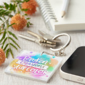 Broken Crayons Sleutelhanger (Voorkant Rechts)