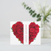 BROKEN HEART BRIEFKAART (Staand voorkant)