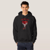 Broken Heart Dripping Chile Red 9s Matching Hoodie (Voorkant volledig)